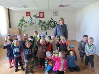 Wycieczka do KPP w Kraśniku