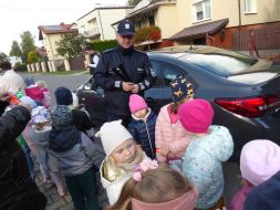 Policjanci z wizytą w przedszkolu